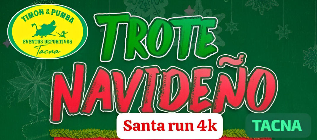 Trote NAVIDEÑO 14 Diciembre 2025🎄🎁🎅🏃‍♀️🏃 TACNA
