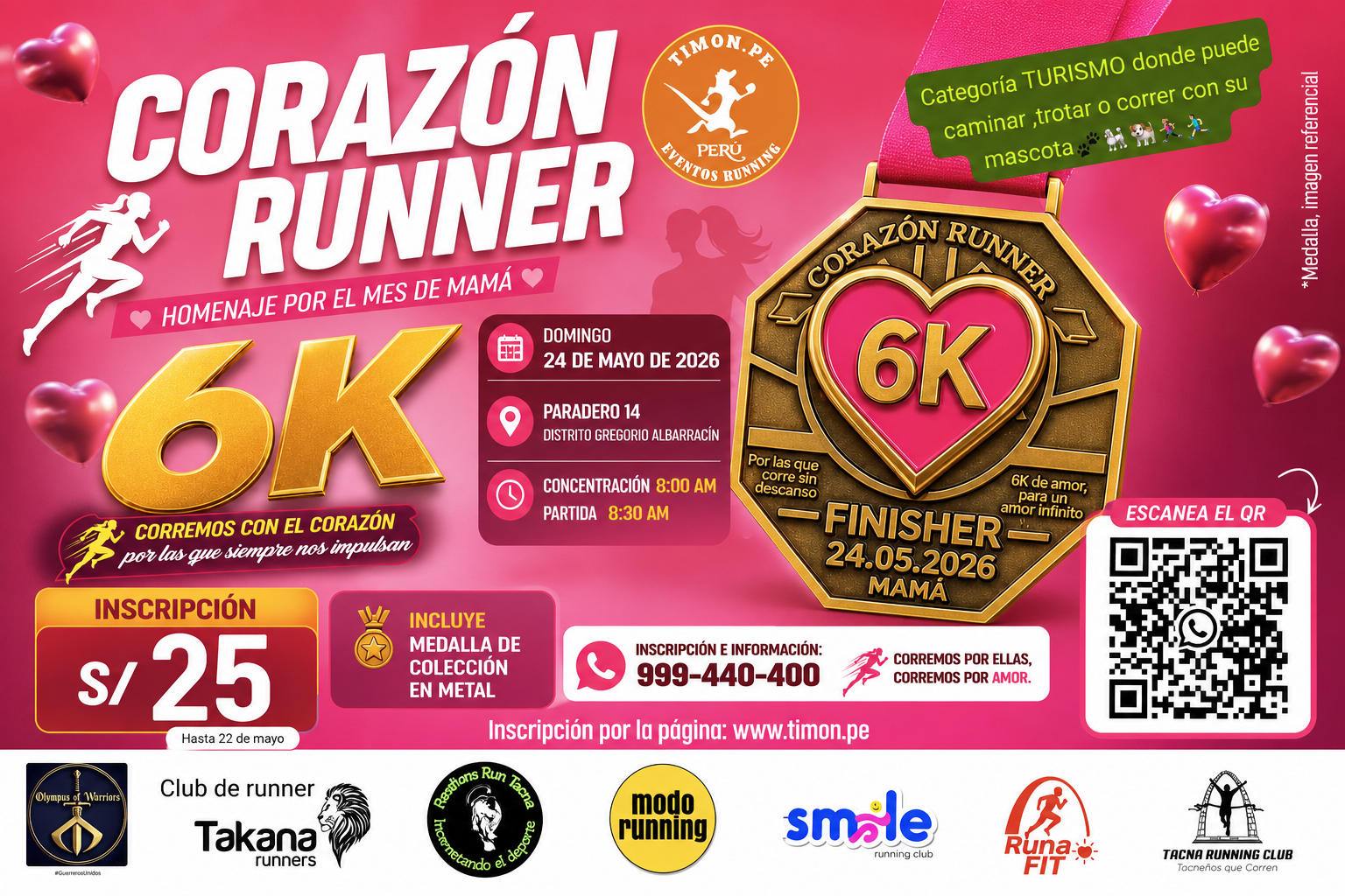 CORAZÓN RUNNER 6K INTERNACIONAL