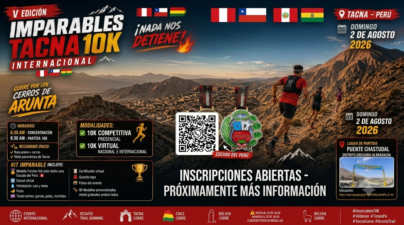 IMPARABLES TACNA 10K