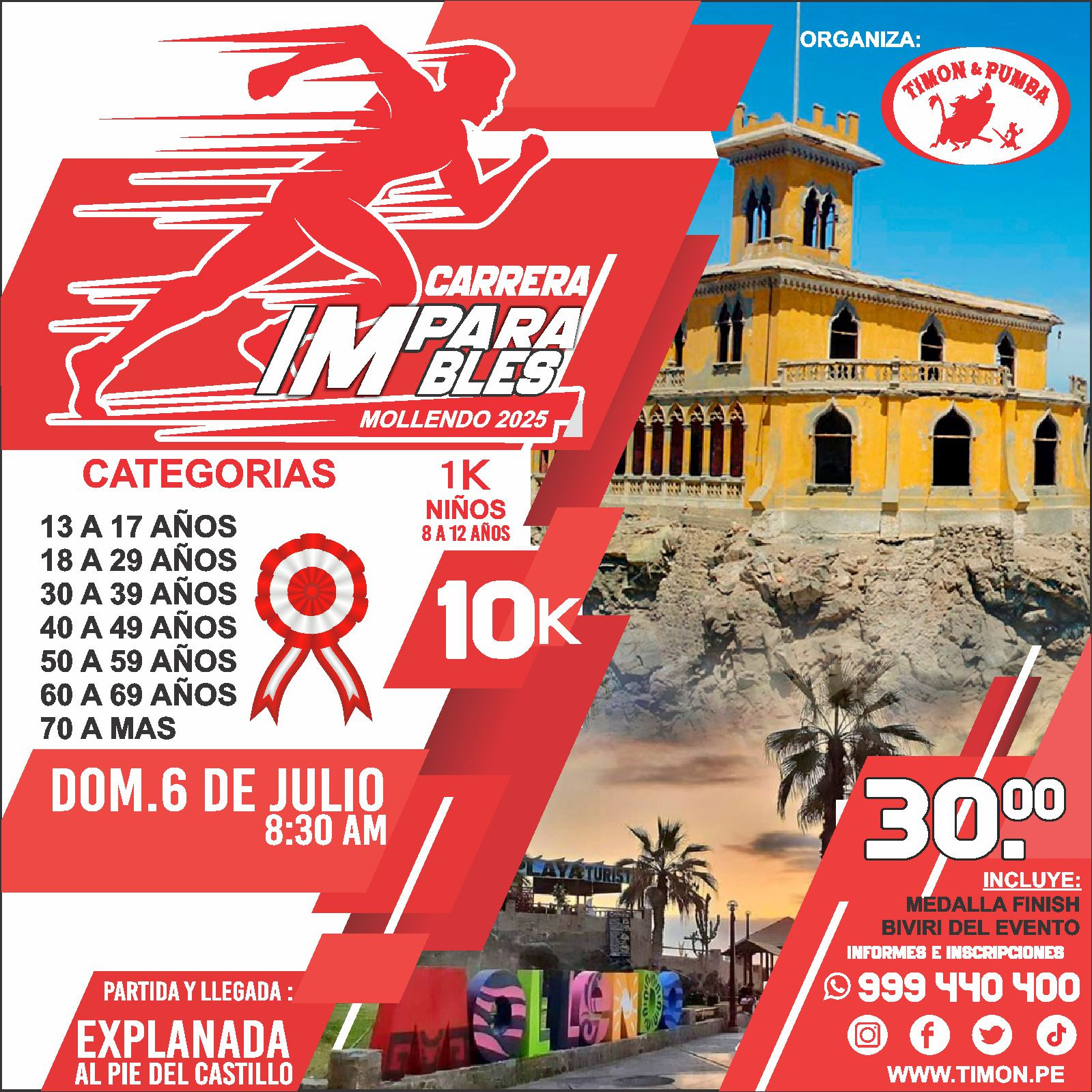 CARRERA IMPARABLES MOLLENDO 2025